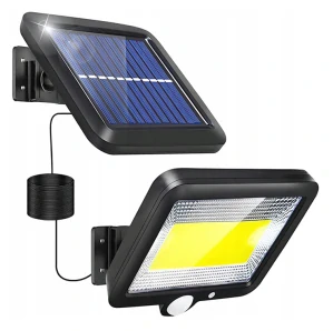 Solární osvětlení s PIR čidlem pohybu S100 LED COB