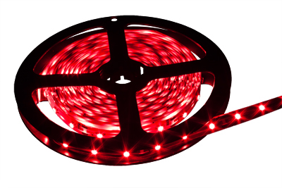 Light LED pásek 5050 60LED/m IP65 14.4W/m červená, 2,5 metru