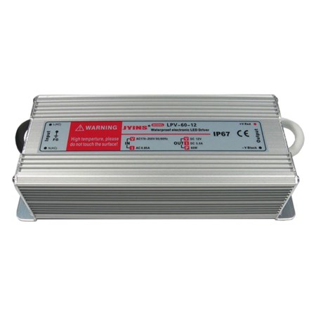 Zdroj spínaný pro LED pásky, 12V, 60W, 5A