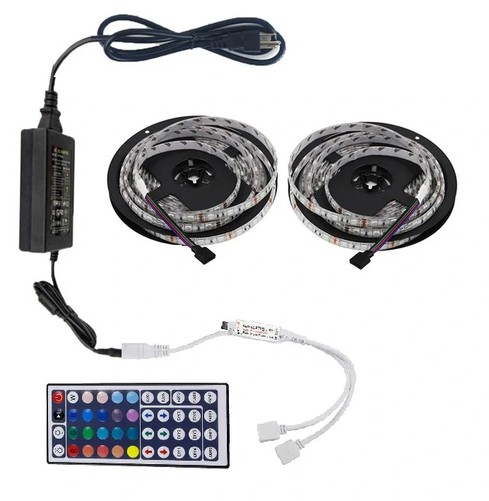 Light LED pásek 5050 60LED/m IP65 14,4W/m RGB, 8metrů, komplet