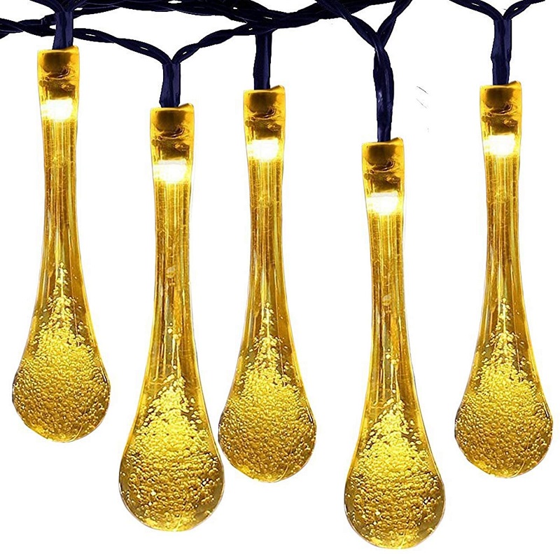 SOLAR R30/02 Solární světelný řetěz teplá bílá, 30LED/6Metrů