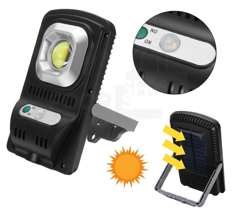 Solar COB28 Zahradní světlo s pohybovým čidlem 28x LED