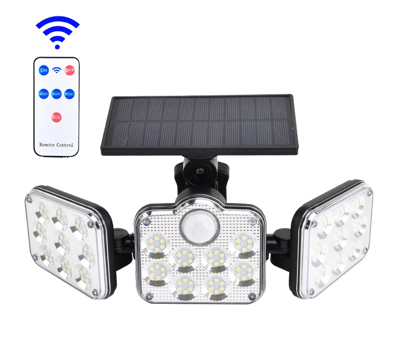 Solární osvětlení K138 s PIR čidlem pohybu 138 LED