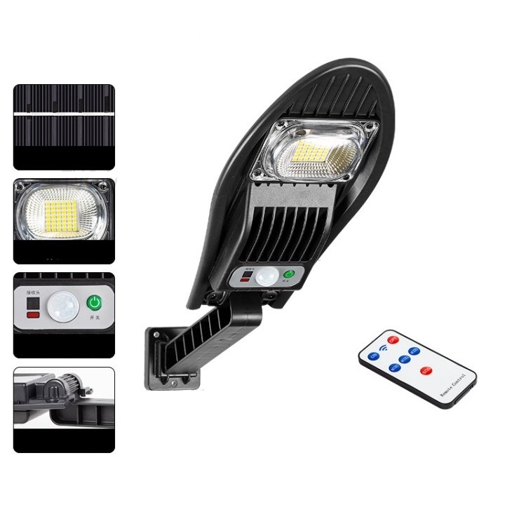 Solar 42 Zahradní lampa s pohybovým čidlem 42 LED