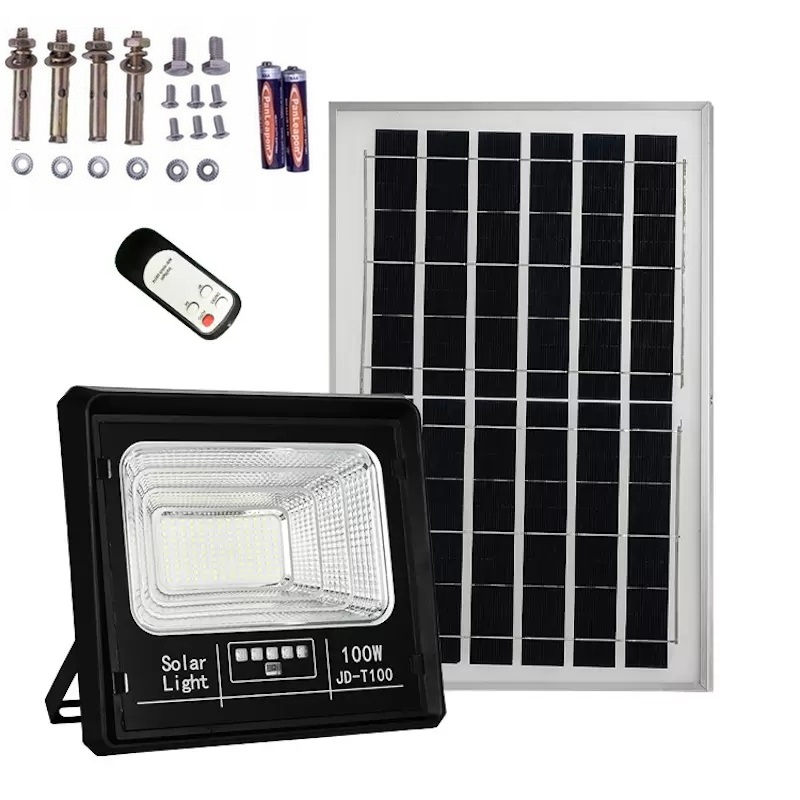 Solární reflektor 100W s dálkovým ovladačem