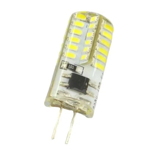 LED žárovka G4 3W 220V teplá bílá