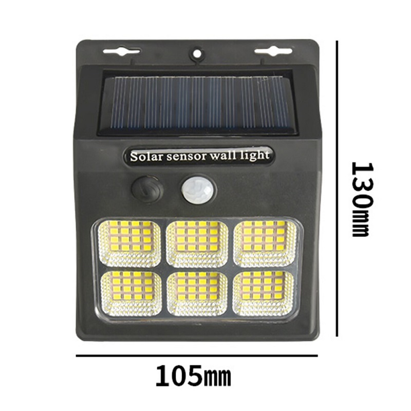 Solar 96 Zahradní světlo s pohybovým čidlem 96 LED
