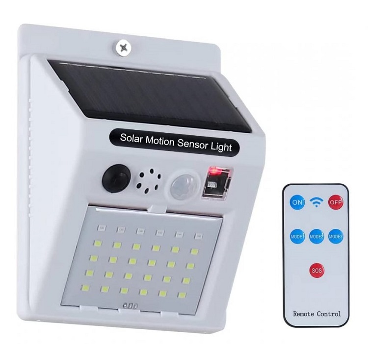 Solar SN30 Solární nástěnné světlo s alarmem