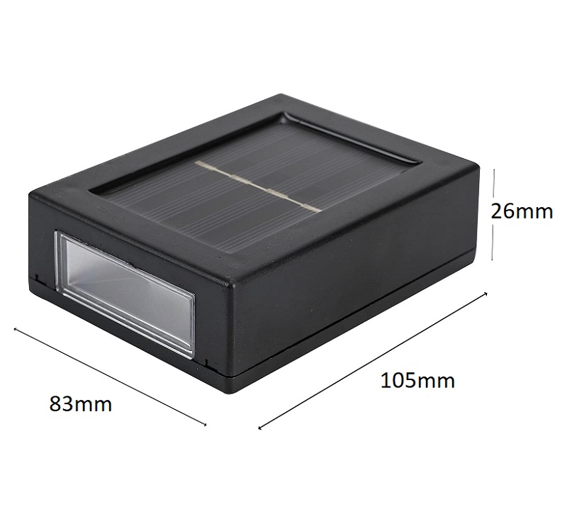 Solar S/04 Solární nástěnné světlo 4x LED