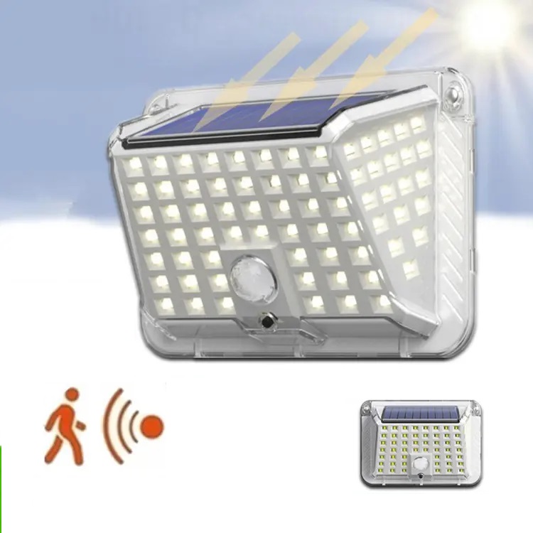 Solar 90 Zahradní světlo s pohybovým čidlem 90 LED