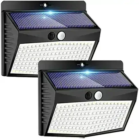 Solar S/136 Solární nástěnné světlo 136 LED set 6 kusů