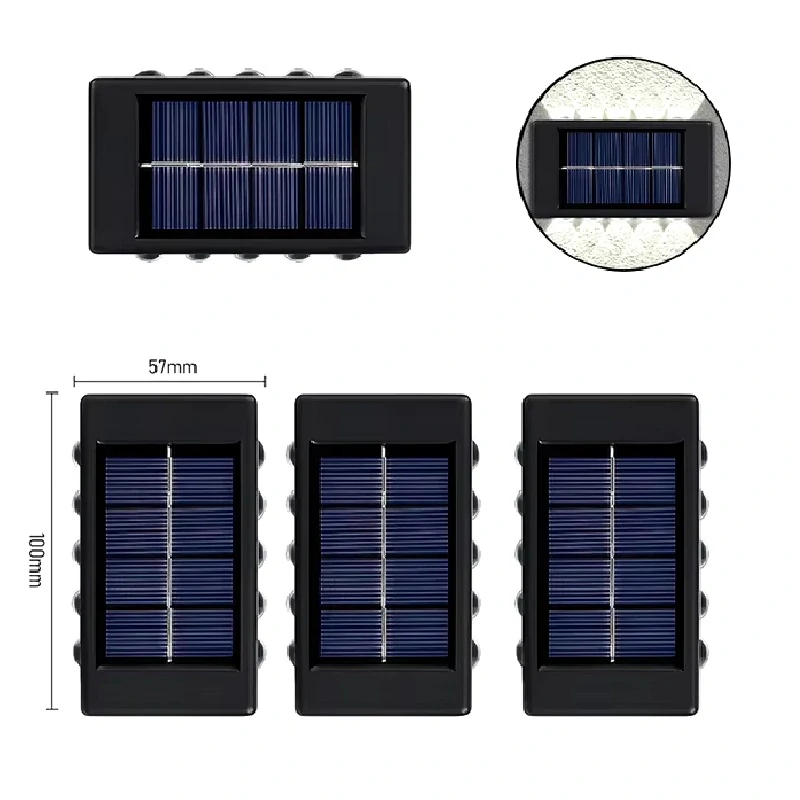 Solar S10K Solární zahradní svítidlo teplá bílá set 2 kusů