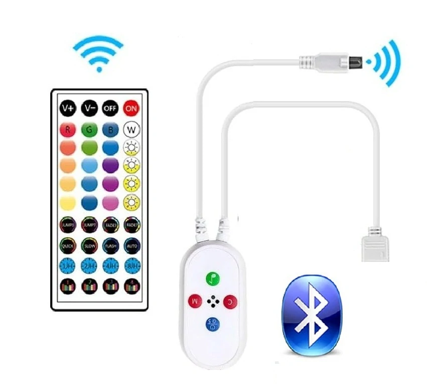 BL/40 Bluetooth ovladač pro LED pásky DC 5-24V, pro Android, iOS