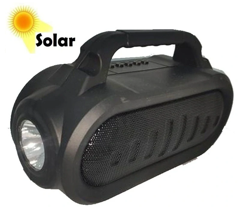 Solar SK311 Solární kempingová lampa Bluetooth, Rádio