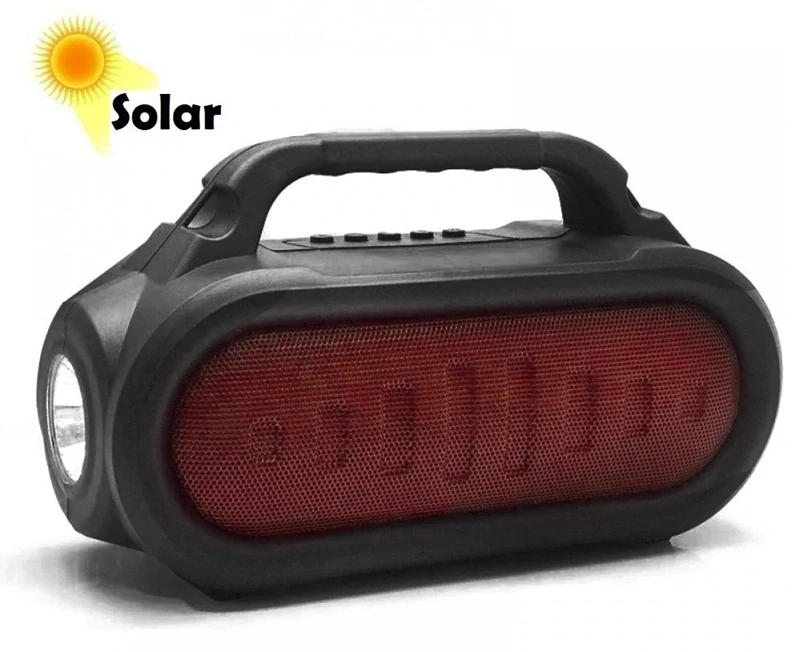 Solar SK313 Solární kempingová lampa Bluetooth, Rádio