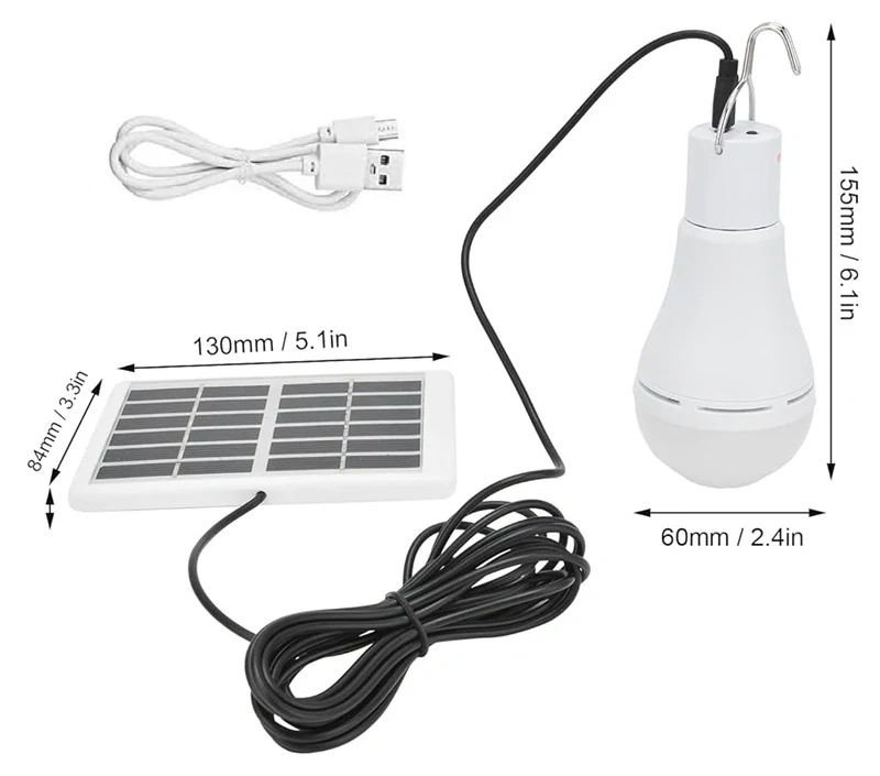 Solar SK27/5V Solární kempingová lampa