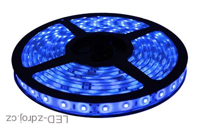 Light LED pásek 3528 60LED/m IP65 4.8W/m modrá, 5m