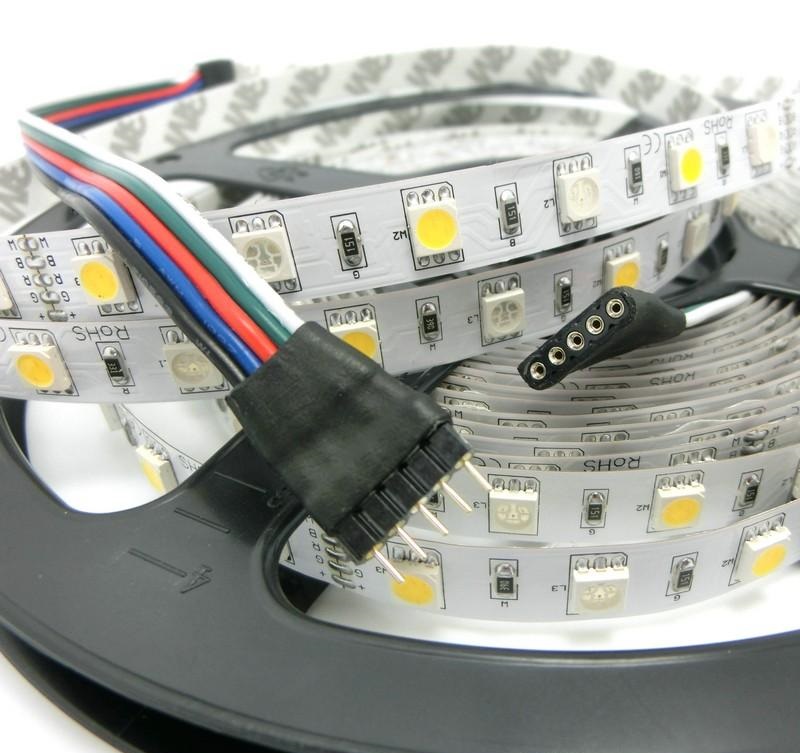 Light LED pásek 12V 5050 60LED/m IP65 12W/m RGBW bílá 5 metrů