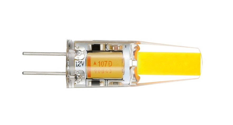 LED žárovka G4 12V 2,5W čistá bílá