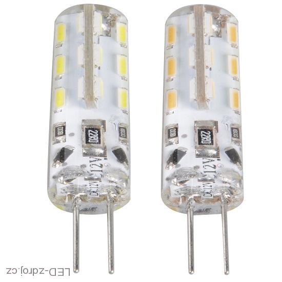 LED žárovka G4 1,5W 12V čistá bílá