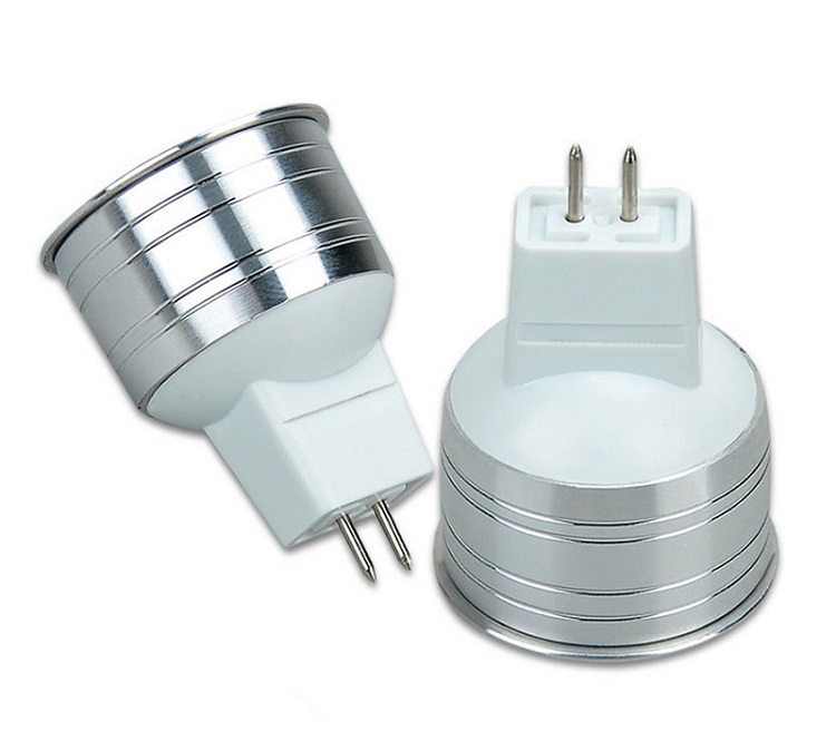 LED žárovka COB MR11/GU4 12V 3W bílá čistá