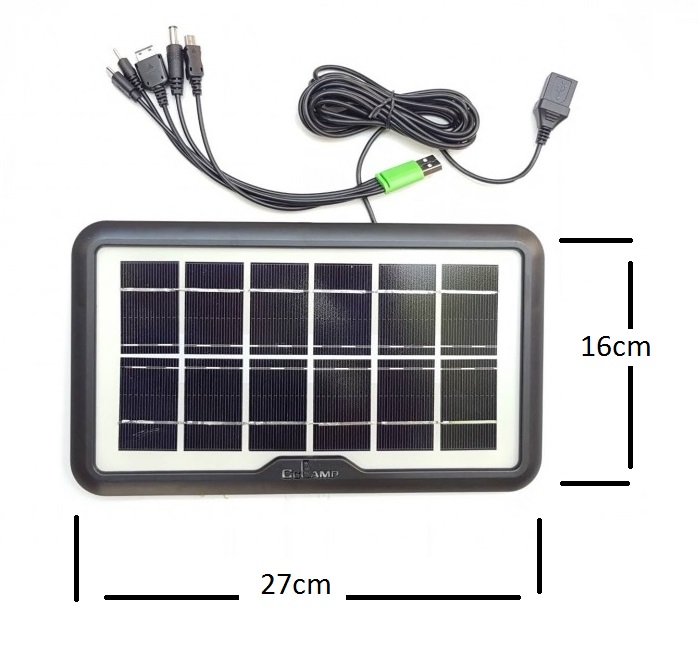 SolarPower N3,5W/6V nabíječka, solární, univerzální