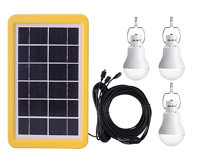 SOLAR 2745 Solární osvětlení 3x LED žárovka