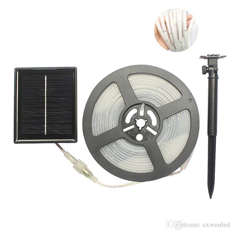 Light LED solární pásek SMD3528 IP67 teplá bílá, 5 metrů