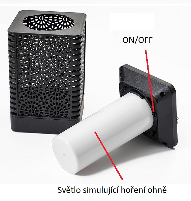 Solar S12Z Solární zahradní svítidlo imitace ohně
