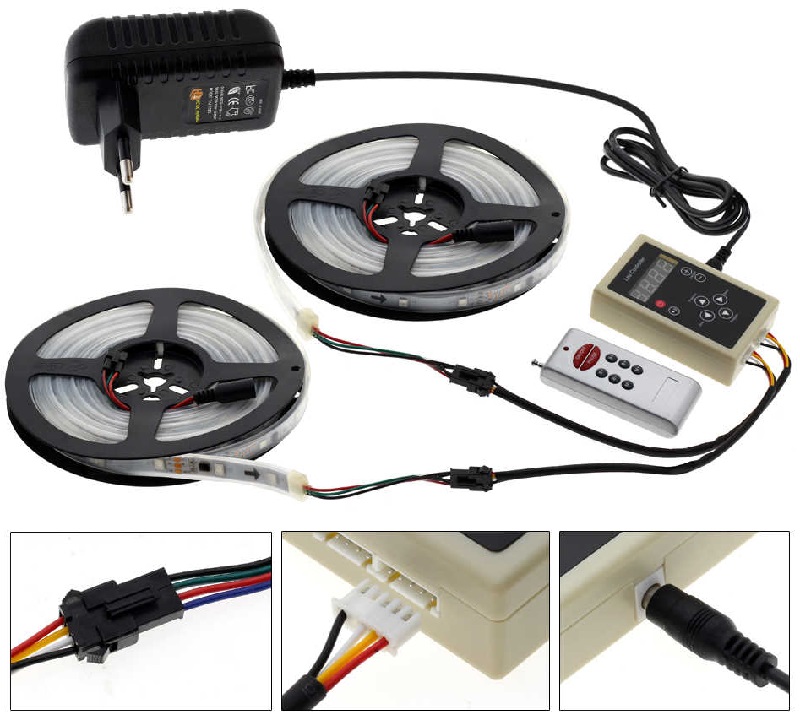 Light LED pásek RF Magic Dream 5050 30LED/m IP67 7W/m RGB, 10metrů