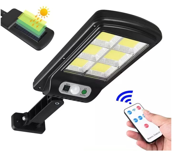 Solar 210 Zahradní lampa s pohybovým čidlem 120x LED