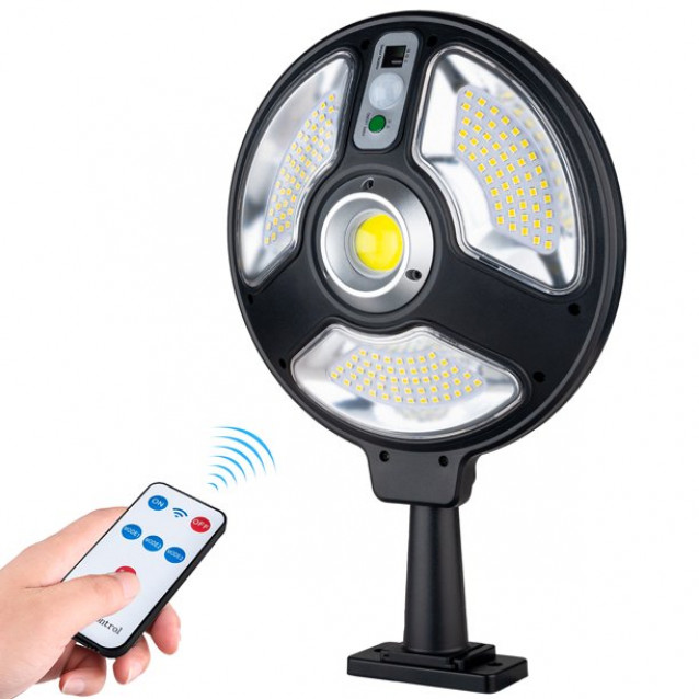 Solar 153 Zahradní lampa s pohybovým čidlem 153x LED