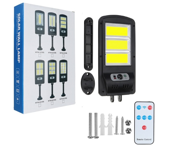 Solar 150 Zahradní lampa s pohybovým čidlem 150x LED