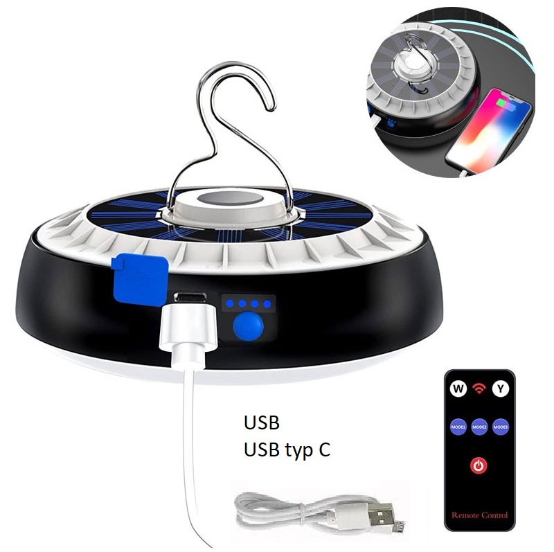 Solar SK36/B Solární kempingová lampa