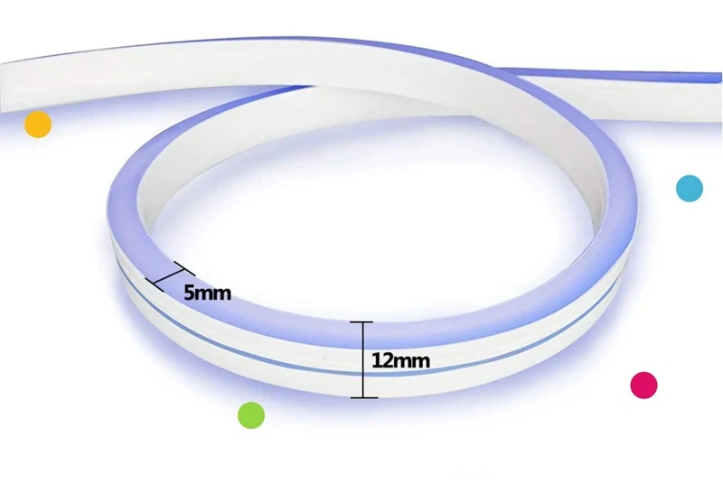 Light USB/N002 LED pásek neonový USB RGB 2metry Bluetooth