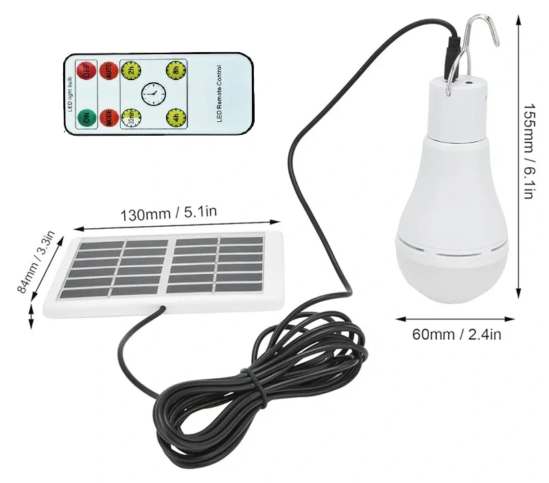 Solar SK27/D0 Solární kempingová lampa