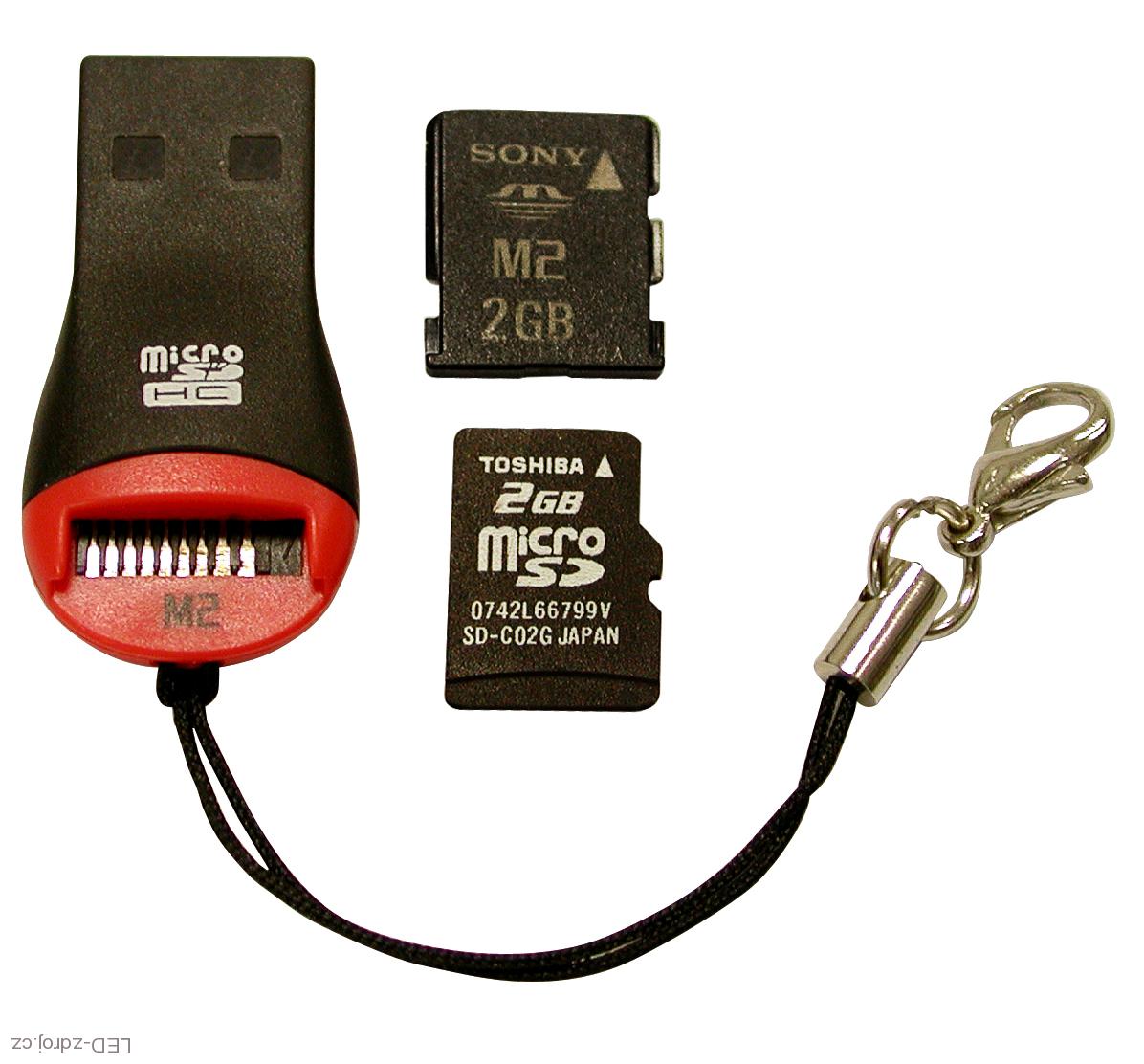 USB čtečka Mikro SD card