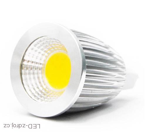 LED žárovka MR16 COB 8W čistá bílá 