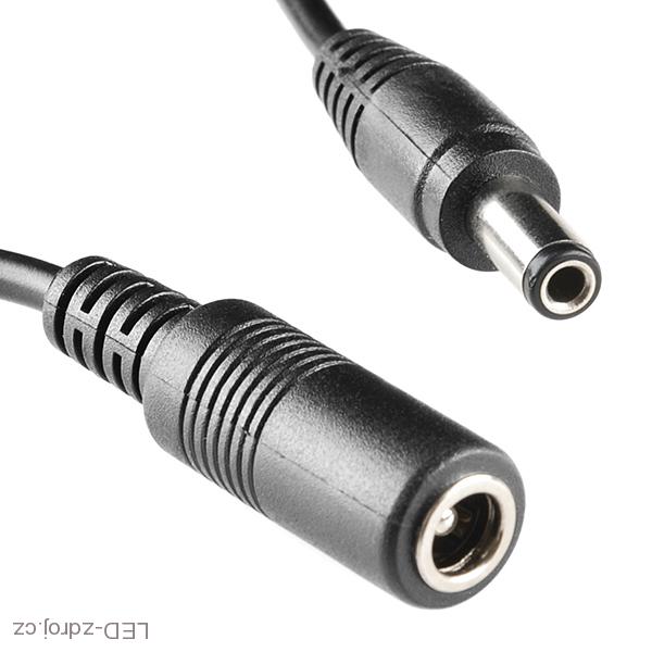 Kabel s vypínačem a konektory 5,5 x 2,1mm