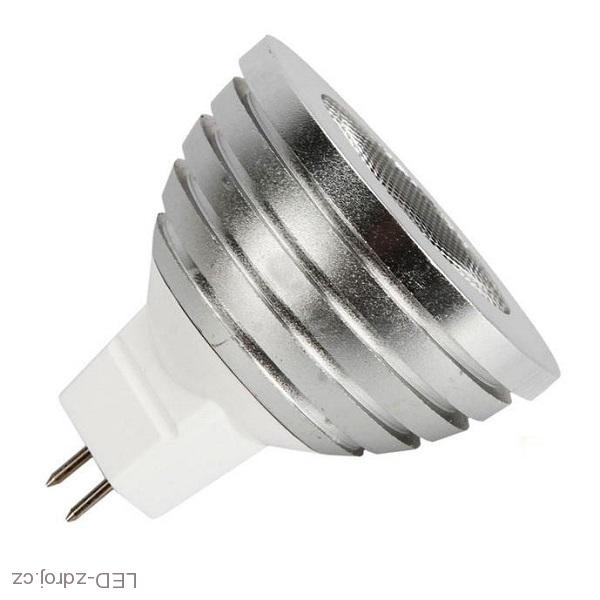 Barevná LED žárovka MR16 12V 3W s dálkovým ovladačem