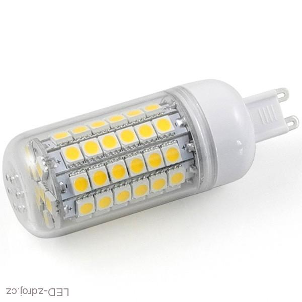 LED žárovka G9 6,5W 69x SMD 5050 bílá čistá
