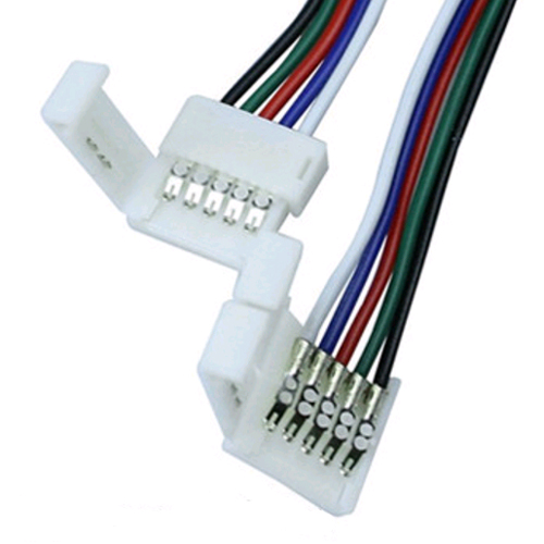 Spojovací konektor k LED páskům RGBW, SMD5050 nepájivý