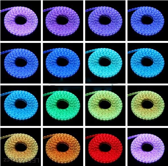 Light LED pásek 5050 60LED/m IP65 14,4W/m RGB, 2,5m
