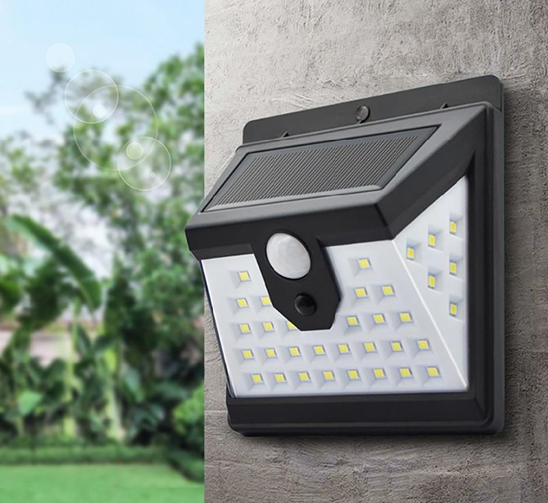 Solar 40 Zahradní světlo s pohybovým čidlem 40 LED