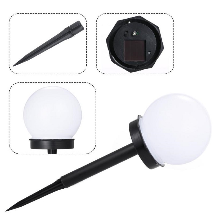 SOLAR S01/4 Solární zahradní svítidlo set 4 kusů