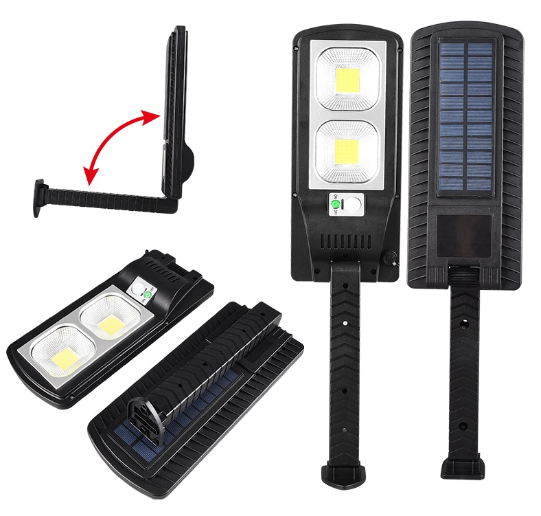 Solar COB52 Zahradní lampa s pohybovým čidlem 2x LED COB