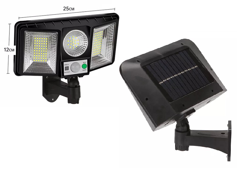 Solar 137 Zahradní lampa s pohybovým čidlem 137x LED