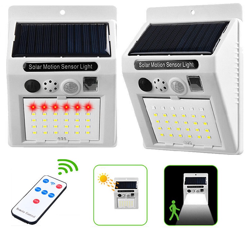 Solar SN30 Solární nástěnné světlo s alarmem