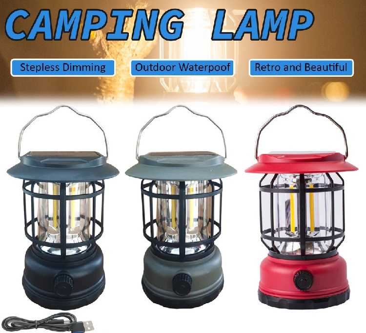 Solar SK03B Solární kempingová lampa