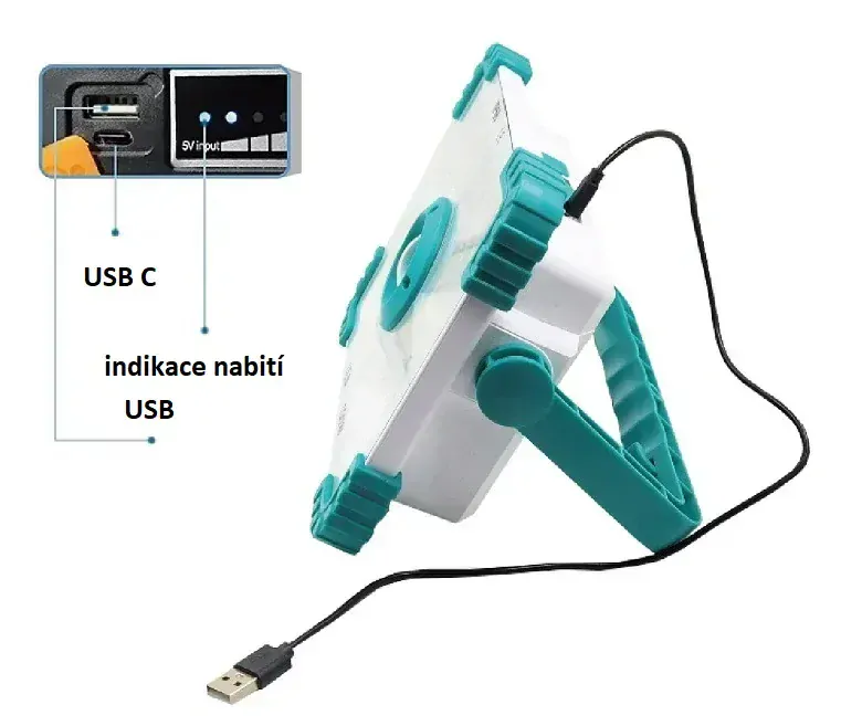 SN280, Solární nabíječka, LED osvětlení